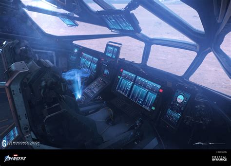 Quinjet Cockpit