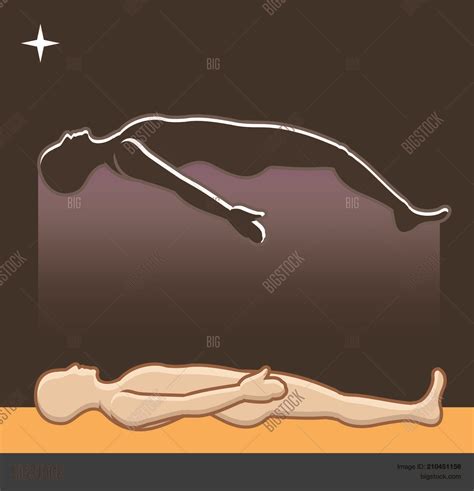 Soul Leaving Body Vector & Photo (Free Trial) | Bigstock