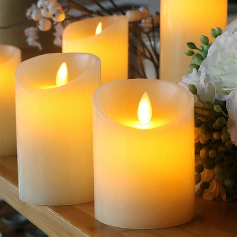 Aliexpress.com : Buy Lellen Ivory color paraffin wax Candle LED Candles ...