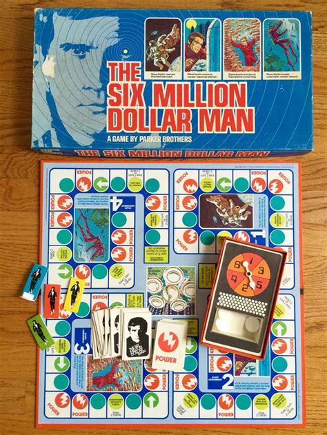 Vintage 1970s Board Game / Parker Brothers the Six Million | Etsy | Brother, Board games, Games