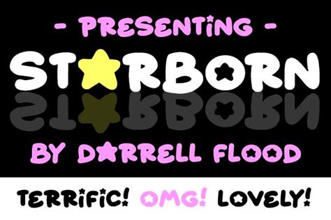 Starborn font