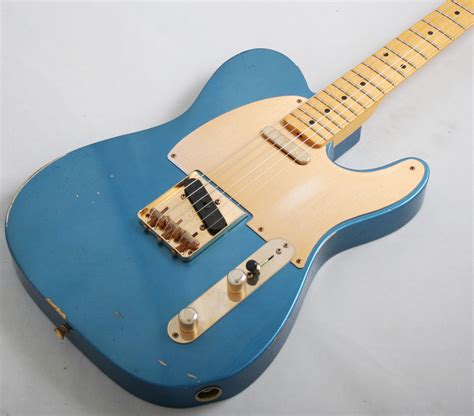 Fender Custom Shop '52 Telecaster Relic (Aged Lake Placid Blue)