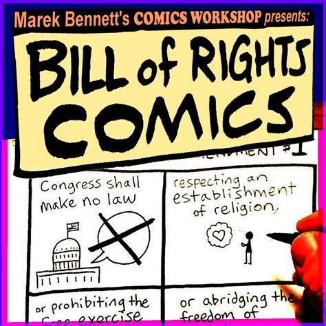 “Bill of Rights” Comics Activity – www.MarekBennett.com