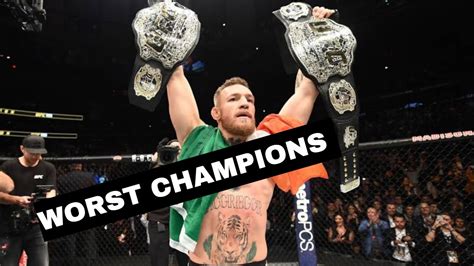 5 Worst UFC Lightweight Champions - YouTube