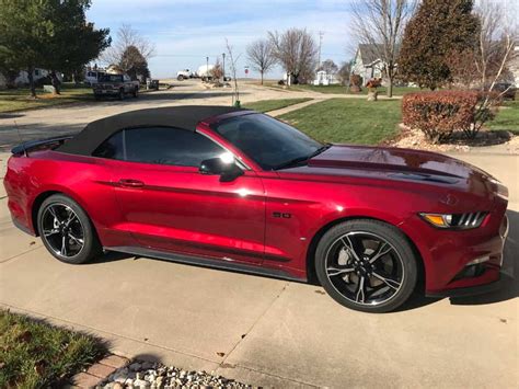 6th gen Ruby Red Metallic 2017 Ford Mustang GT CS [SOLD] - MustangCarPlace