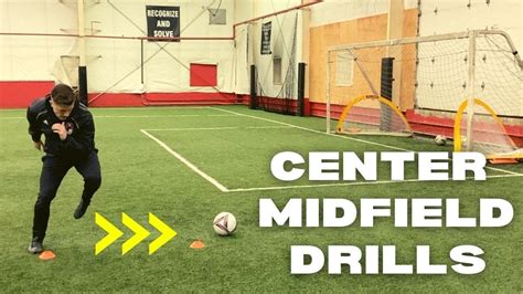 Center Midfield Drills | Control The Midfield | First Touch & Lateral ...