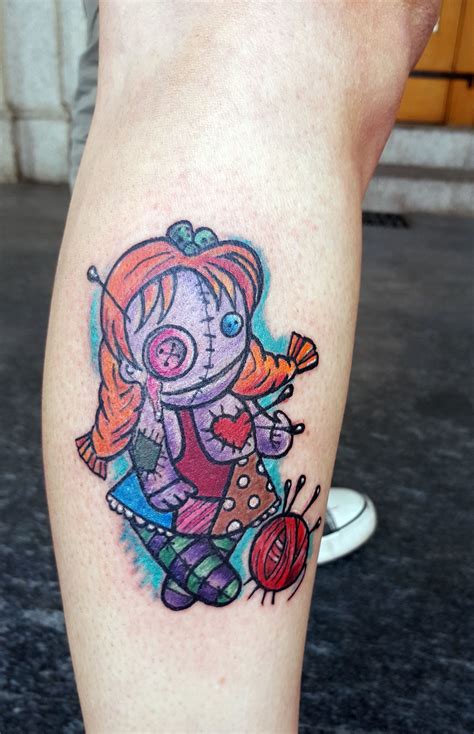 voodoo doll tattoo | Puppen tattoo, Voodoo-puppen, Vodoo tattoo