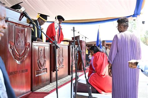 First Lady Auxillia Mnangagwa Awarded Honorary Doctorate By University of Zimbabwe