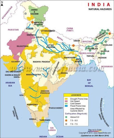 Thematic map of India - Thematic map India (Southern Asia - Asia)