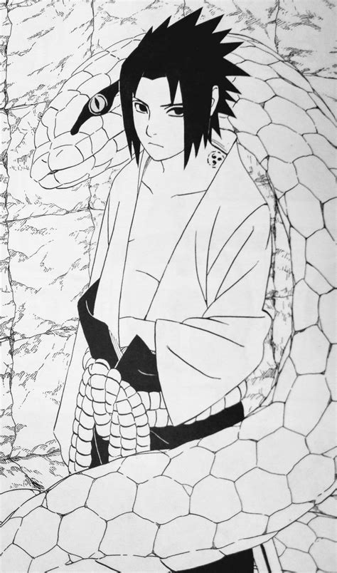 Sasuke Naruto Anime Drawings