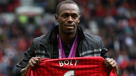 Manchester United Honours Usain Bolt Who Inspire Victory Over Fulham - Urban Islandz