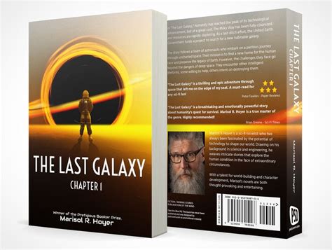 FREE PSD 6X9 The Last Galaxy Book Cover Design