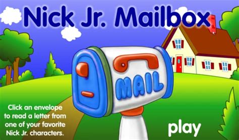 Nick Jr. Mailbox (Online Games) | Soundeffects Wiki | Fandom