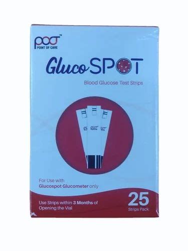 Plastic POCT Blood Glucose Test Strip, For Hospital, 25 mIU/mL at best ...