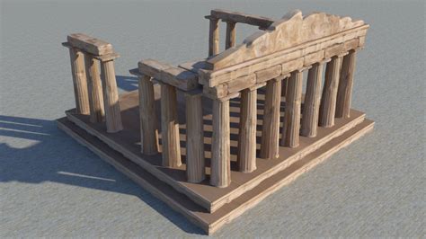 Parthenon 3D model | CGTrader