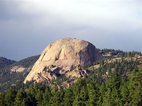 Colorado Earth Science: Dome Rock: Teller County's Scenic Rock