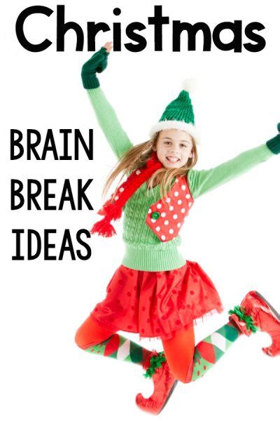 Christmas Brain Breaks and Gross Motor Ideas - Pink Oatmeal