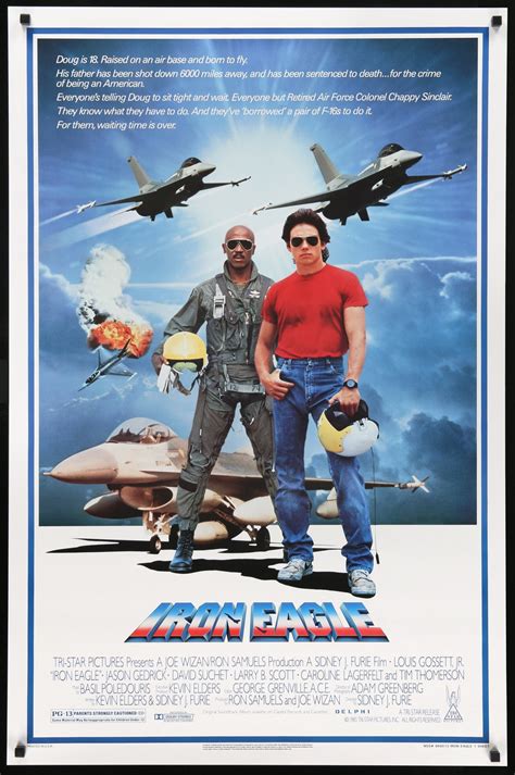 Iron Eagle (1986) Original One-Sheet Movie Poster - Original Film Art ...