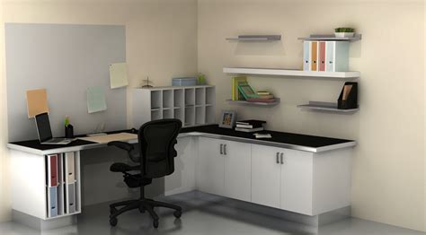 Useful spaces: a home office with IKEA cabinets