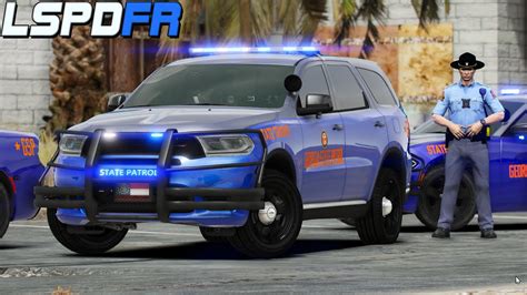 GTA 5 LSPDFR | Georgia State Patrol | Dodge Durango | 2K Live | #lspdfr - YouTube