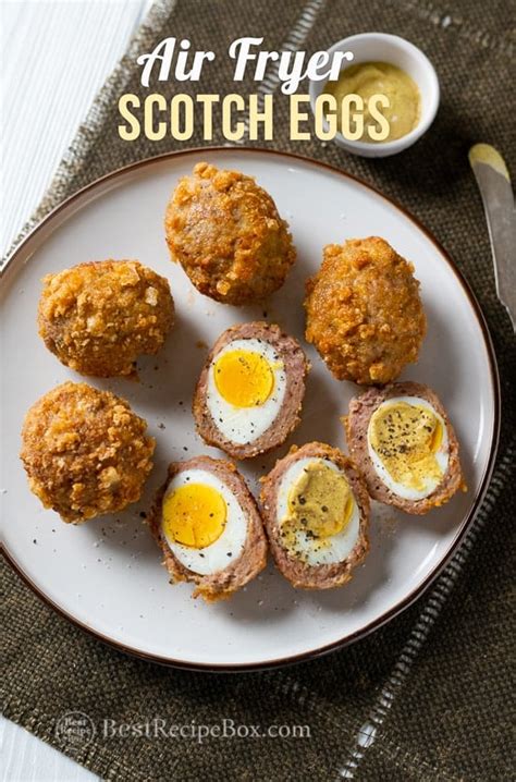 Air Fryer Scotch Eggs Recipe Low Carb KETO | Best Recipe Box