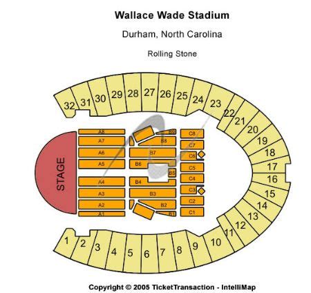 Wallace Wade Stadium Tickets and Wallace Wade Stadium Seating Chart - Buy Wallace Wade Stadium ...