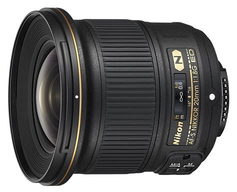 Nikon AF-S Nikkor 20mm f/1.8G ED Lens Announced