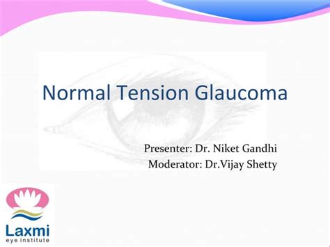 Normal tension glaucoma | PPT