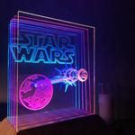 Animated Star Wars CNC LED lamp Arduino Controlled - jpralves.net