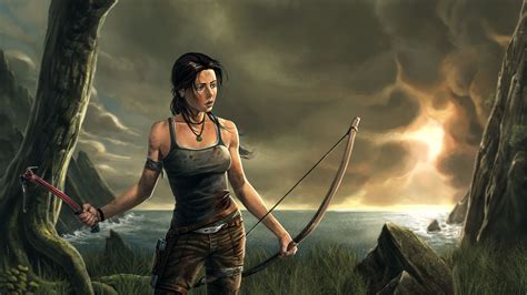 Lara Croft 8k Artwork Wallpaper,HD Games Wallpapers,4k Wallpapers ...