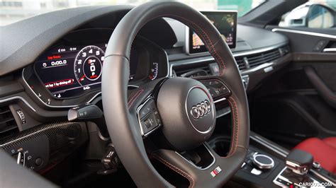 2018 Audi S5 Sportback (US-Spec) - Interior, Steering Wheel | Caricos