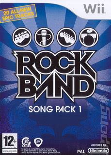 Rock Band Song Pack 1 - Wii