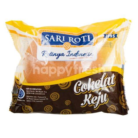 Sari Roti Chocolate And Cheese Filled Bread | HappyFresh