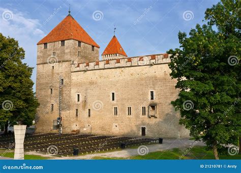 Kuressaare Castle. Saaremaa Island. Estonia Stock Image - Image of ...