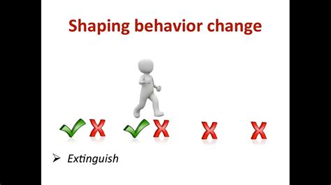 Shaping Behavior Change: Weakening Problematic Behaviors - YouTube