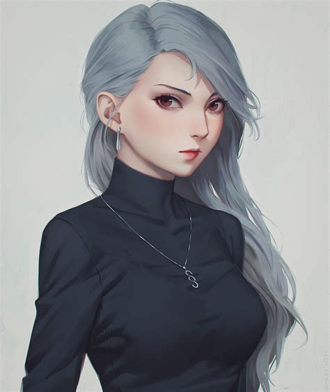 Anime girl Sae Niijima: Persona 5 fan art ... (01 Jul 2018)｜Random Anime Arts [rARTs ...