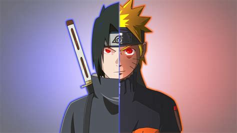 Naruto Vs Sasuke Final Battle Wallpaper