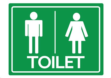 Toilet Symbol Male and Female Icon 646203 Vector Art at Vecteezy