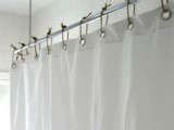 Cotton Duck Shower Curtain: Remodelista