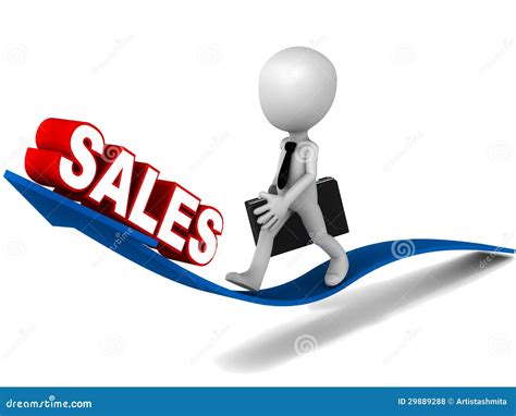 Increase sales stock illustration. Illustration of better - 29889288