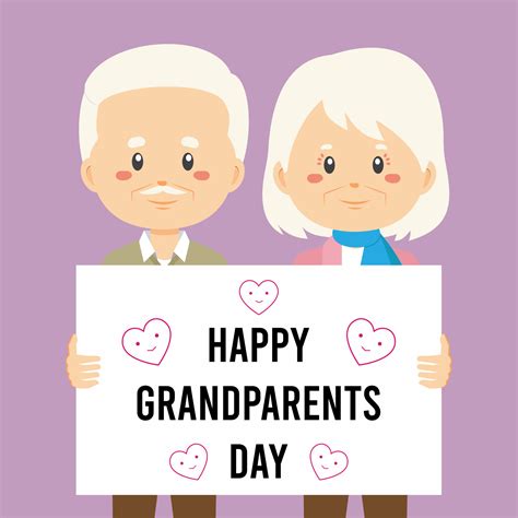 International Grandparents Day Illustration Cartoon 5146889 Vector Art ...