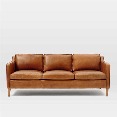 TAN LEATHER SOFAS, I love all these fun and modern leather sofas