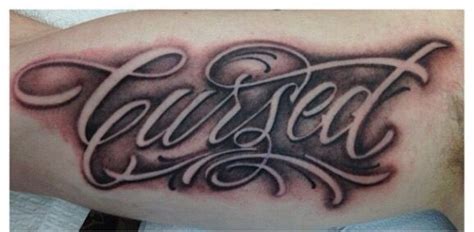 Cursed Tattoo Font - Tattoo Fonts Cursive: Mackenzie's name would be pretty in ... / Cursed ...