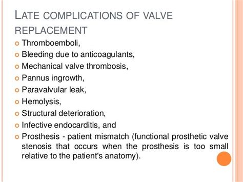 prosthetic valve replacement