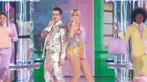 Watch: Taylor Swift and Brendon Urie perform 'Me!' live