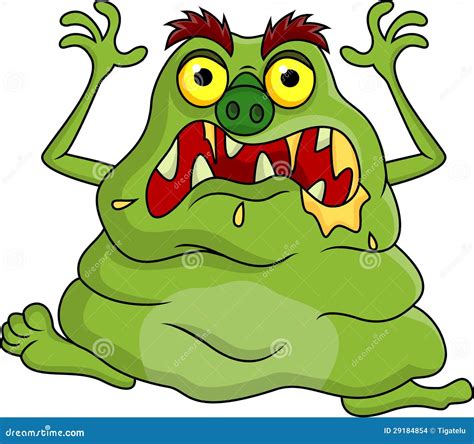 Ugly Monster Cartoon Stock Images - Image: 29184854