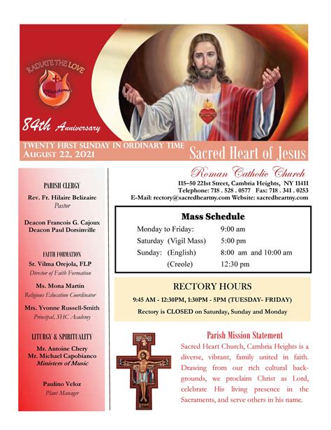 Bulletins — Sacred Heart of Jesus