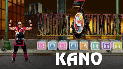 Mortal Kombat 3 - Babality - Kano - YouTube