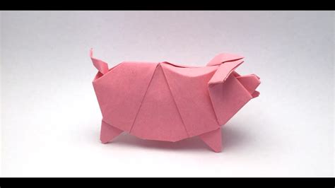 how to make a pig origami - SajidGiddeon