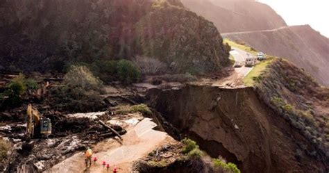 Drone footage shows disastrous collapse of California’s Highway 1 - National | Globalnews.ca